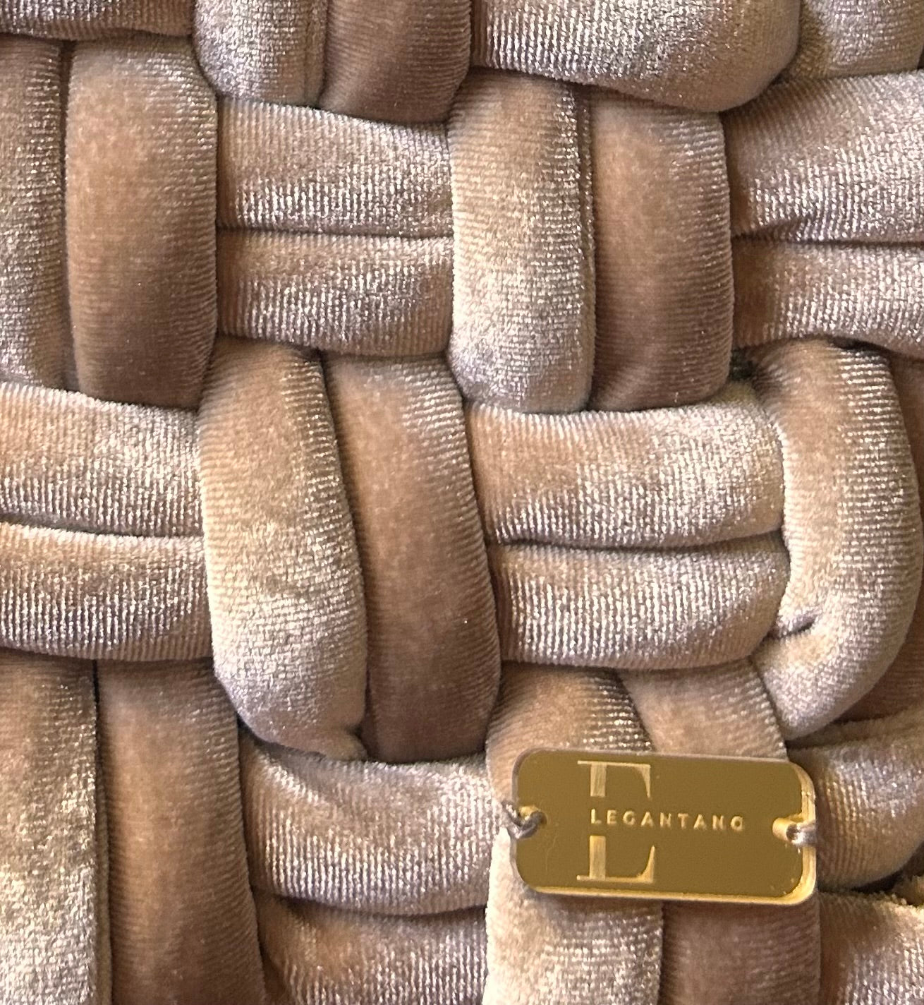 Veloura✨ Luxury Velvet Woven Handbag