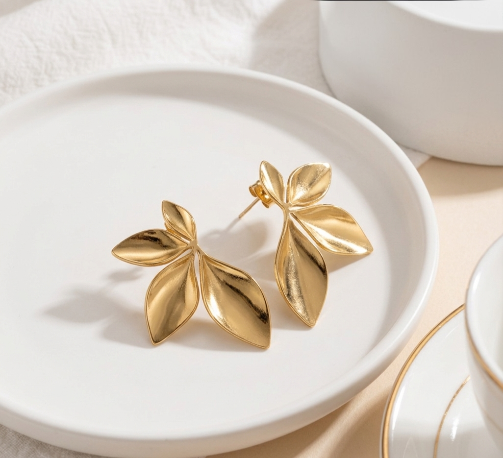 Aurelia Leaves Earrings