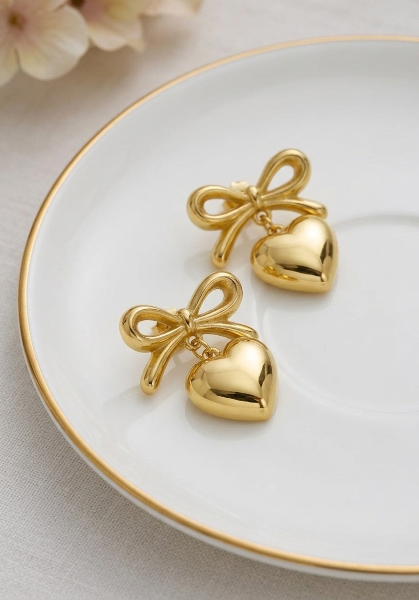Amora Bow Earrings